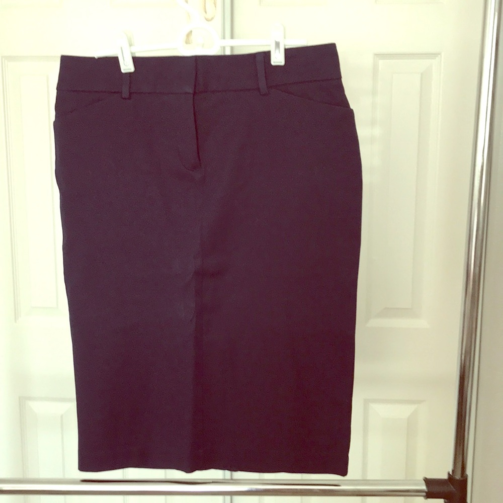 Navy NY & co Pencil skirt. Tags, never worn.